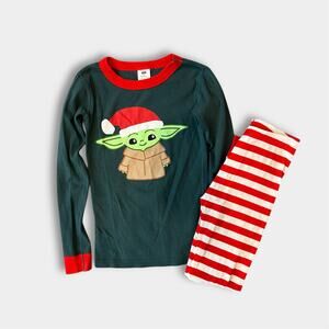 Hanna Andersson Star Wars Yoda Santa Pajamas 130 cm 8